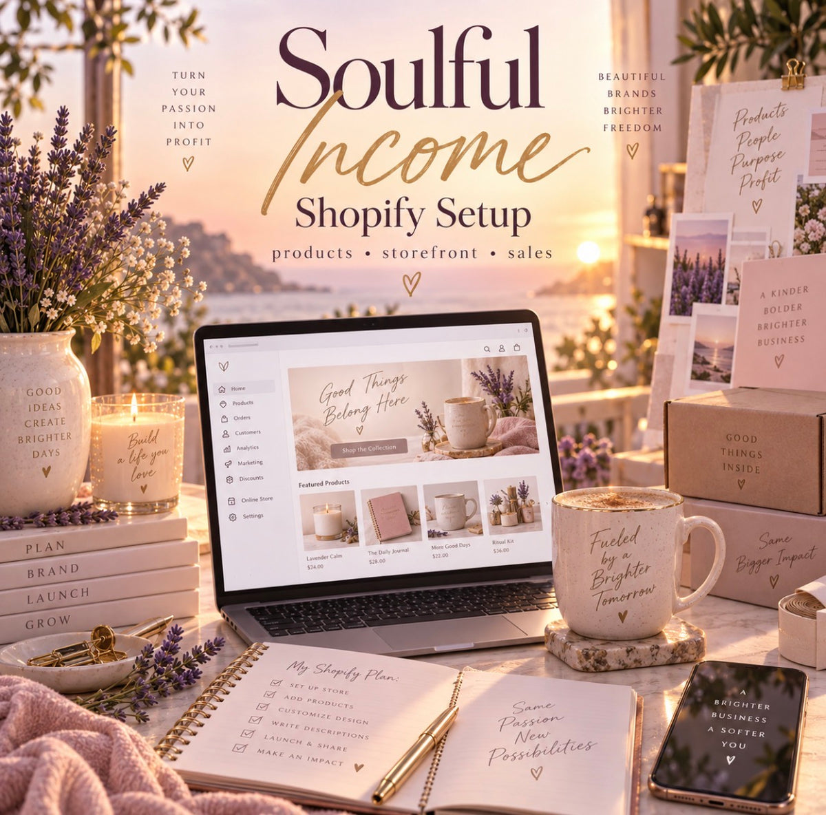 Soulful Income 4-Week Build & Launch Coaching